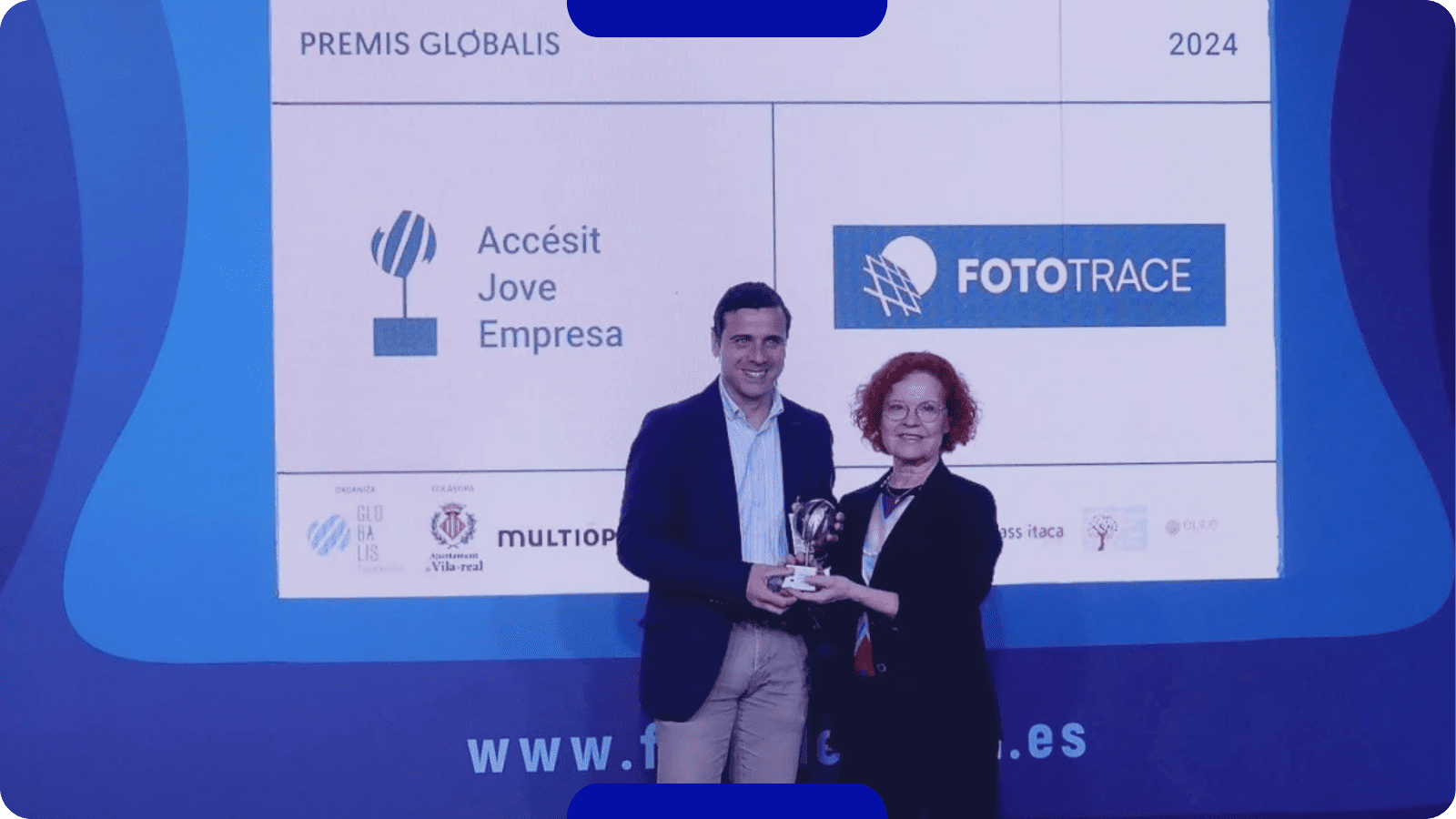 FotoTrace, solución tecnológica de Bluak, recibe el Accésit Joven Empresa en los Premis Globalis 2024